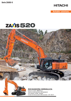 Escavatori cingolati Hitachi ZX 520 LCH-5