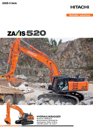 Escavatori cingolati Hitachi ZX 520 LCH-5