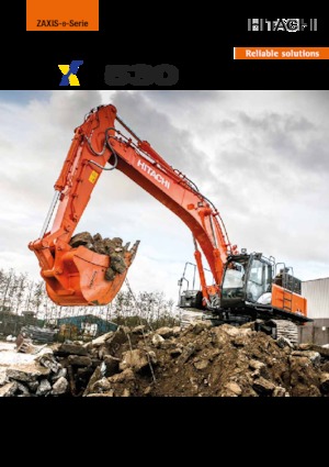 Escavatori cingolati Hitachi ZX530LCH-6