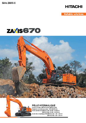 Escavatori cingolati Hitachi ZX670LCH-5B