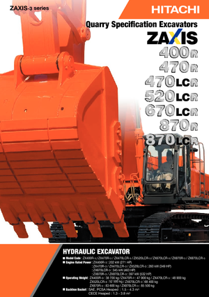 Escavatori cingolati Hitachi ZX 670 LCR-3