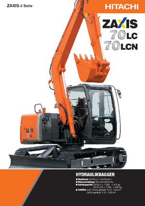 Escavatori cingolati Hitachi ZX 70 LC-3