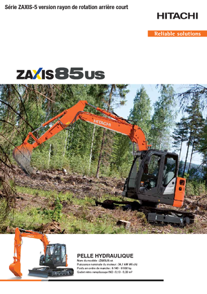 Escavatori cingolati Hitachi ZX85US-5A
