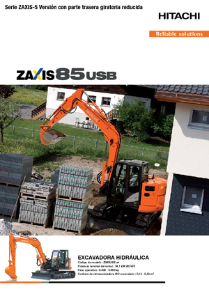 Escavatori cingolati Hitachi ZX85USB-5A