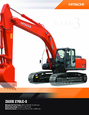 Escavatori cingolati Hitachi ZX270LC-3