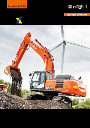 Escavatori cingolati Hitachi ZX300LC-6 TYPE HE18LD