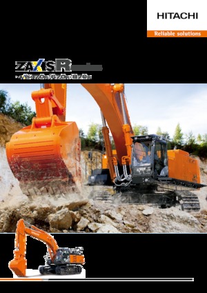 Escavatori cingolati Hitachi ZX670LCR-5G
