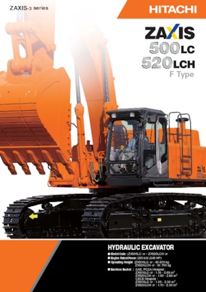 Escavatori cingolati Hitachi ZX520LCH-3F