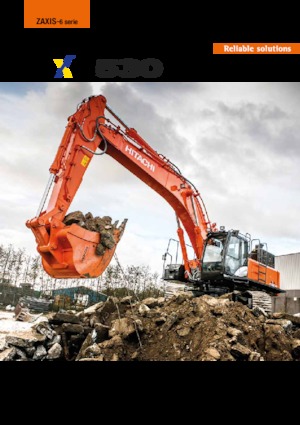 Escavatori cingolati Hitachi ZX530LCH-6