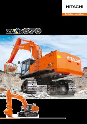Escavatori cingolati Hitachi ZX670LC-5G