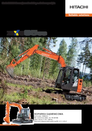 Escavatori cingolati Hitachi ZX85US-5A