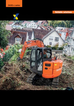 Escavatori cingolati Hitachi ZX85US-6