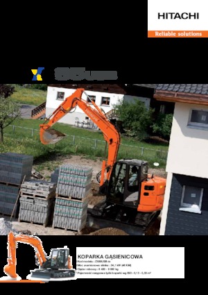 Escavatori cingolati Hitachi ZX85USB-5A