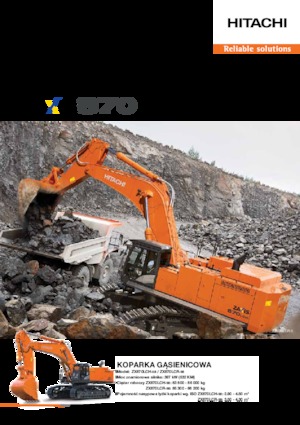 Escavatori cingolati Hitachi ZX870LCH-5B