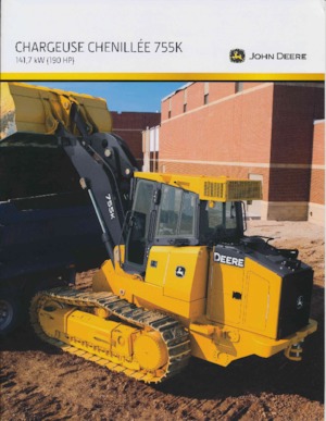 Pale cingolate John Deere Construction 755 K