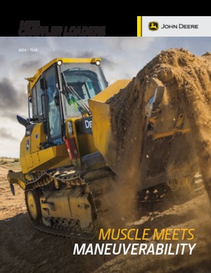 Pale cingolate John Deere Construction 755K