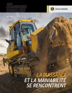 Pale cingolate John Deere Construction 655K