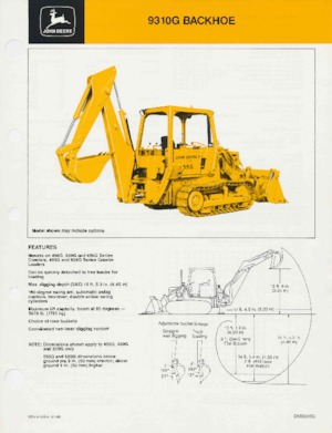 Pale cingolate John Deere Construction 9310 G