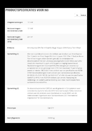 Pale cingolate Caterpillar 963