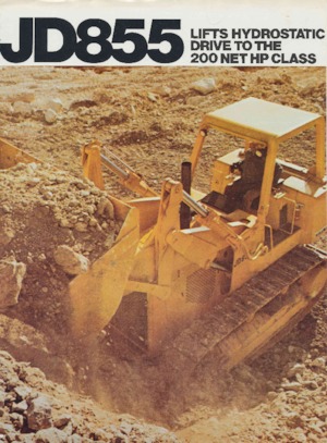 Pale cingolate John Deere Construction JD855