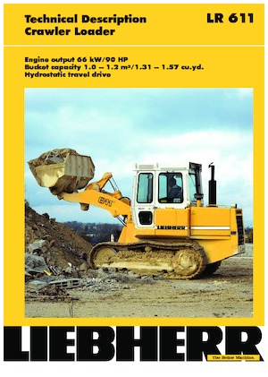 Pale cingolate Liebherr LR 611 M