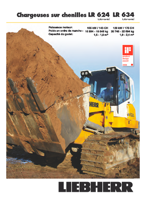 Pale cingolate Liebherr LR 634