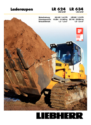 Pale cingolate Liebherr LR 634