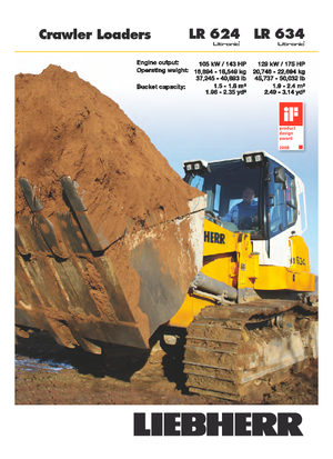 Pale cingolate Liebherr LR 634