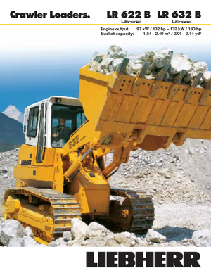 Pale cingolate Liebherr LR 632 B