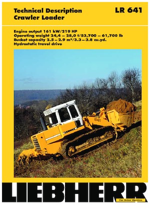 Pale cingolate Liebherr LR 641