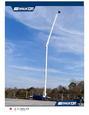 Piattaforme aeree telescopiche cingolate CELA DT131 Spyder