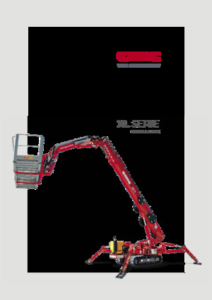 Piattaforme aeree telescopiche cingolate CMC S41