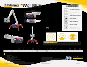 Piattaforme aeree telescopiche cingolate Palazzani TSJ 115 C