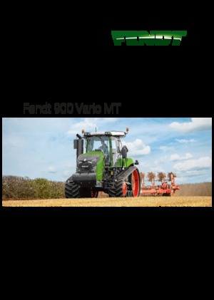 Trattrice agricola cingolati Fendt 940 Vario MT