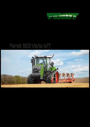 Trattrice agricola cingolati Fendt 940 Vario MT