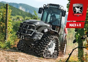 Trattrice agricola cingolati Carraro Mach 4 R