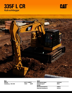Escavatori cingolati Caterpillar 335F L 