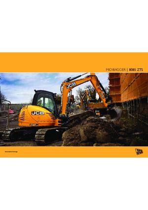 Escavatori cingolati JCB 8085 ZTS