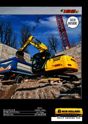 Escavatori cingolati New Holland E 195 LC
