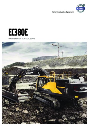Escavatori cingolati Volvo EC380ENL