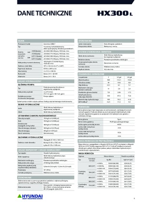 Escavatori cingolati Hyundai HX300L