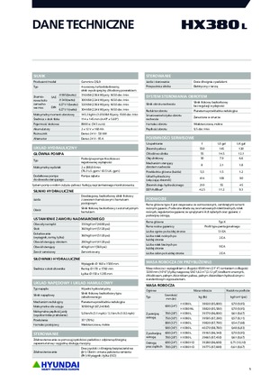 Escavatori cingolati Hyundai HX380L