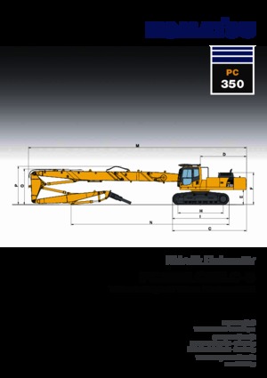 Escavatori cingolati Komatsu PC350NLC-8