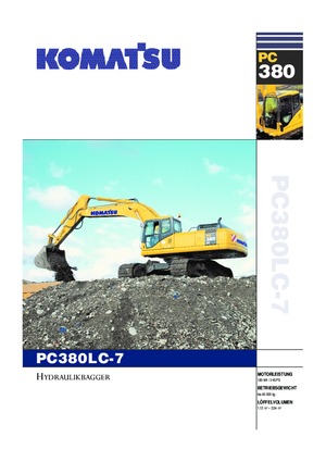 Escavatori cingolati Komatsu PC380LC-7 active
