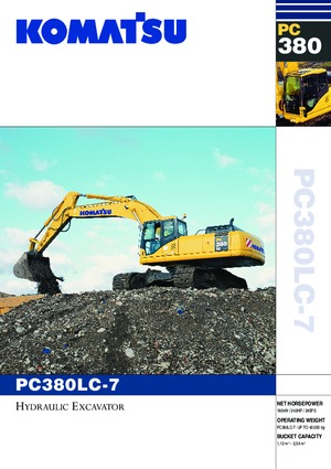 Escavatori cingolati Komatsu PC380LC-7 active
