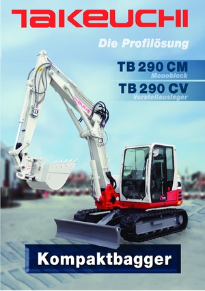 Escavatori cingolati Takeuchi TB290