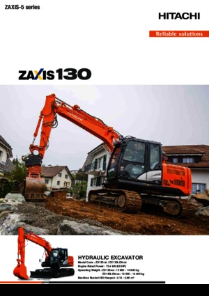 Escavatori cingolati Hitachi ZX 130 LCN-5 B