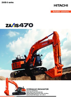 Escavatori cingolati Hitachi ZX 470 LCH-5 G
