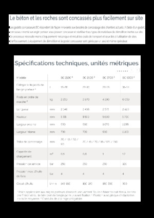 Benna frantumatrice Epiroc BC 2500 