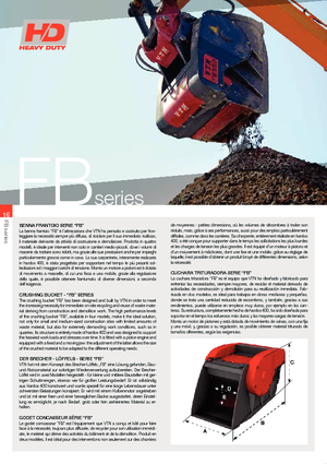 Benna frantumatrice VTN FB250